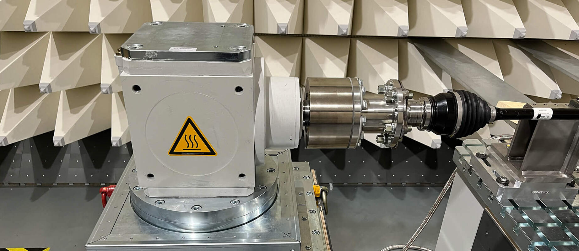 EMC electric motor test bench