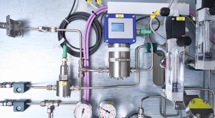 Tank and cell test setup