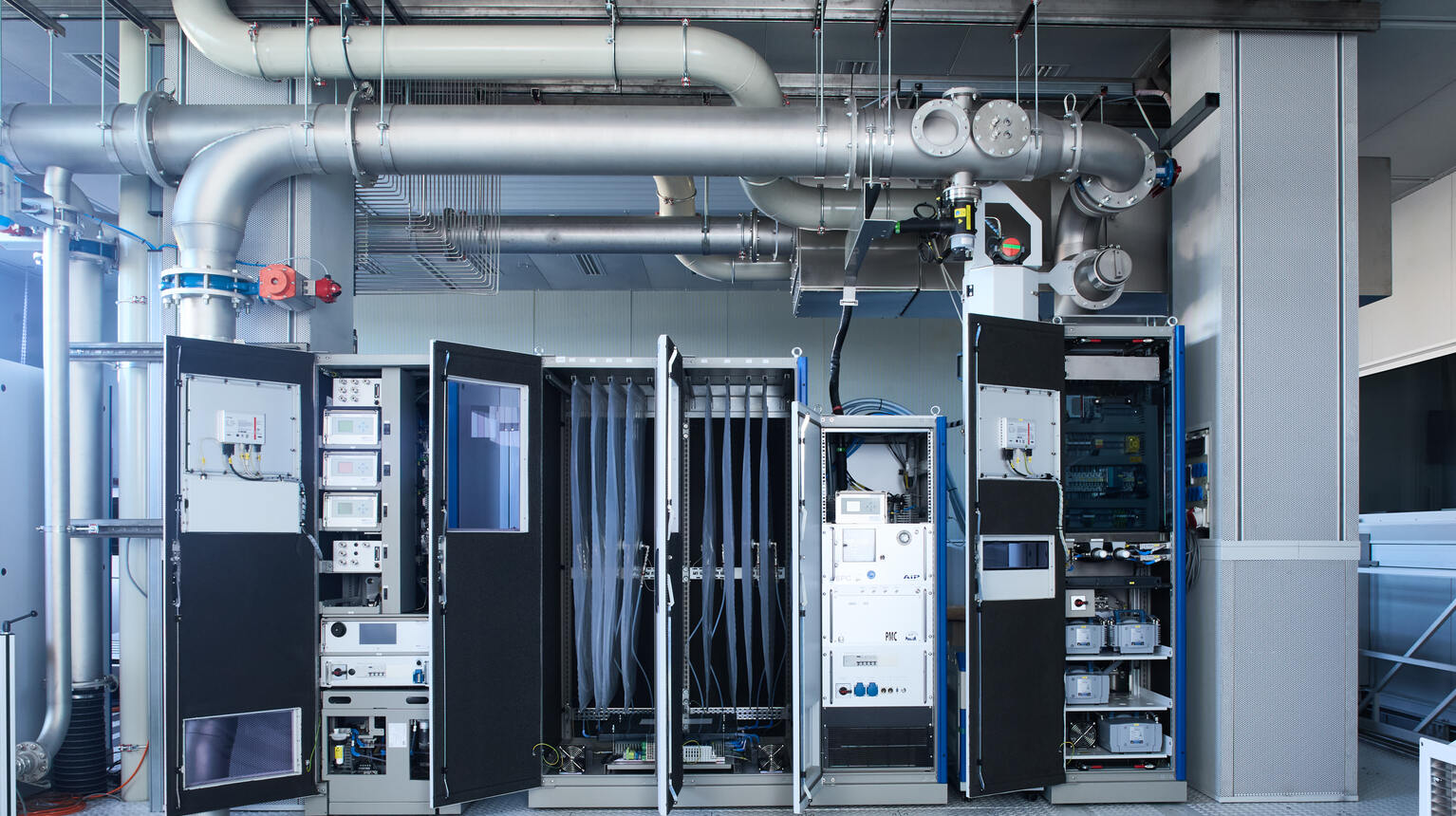 Open test bench switch cabinet